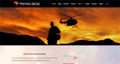 Desktop Screenshot of prayingmedic.com